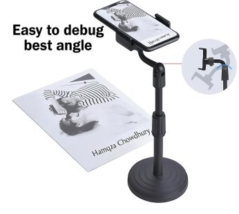 Mobile Stand For Video Stands Height Adjustable Angle Microphone Telescopic Stand