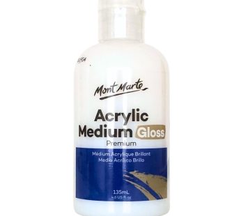 Mont Marte Acrylic Medium Premium – Gloss 135ml
