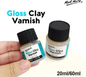 Mont mart Gloss Clay Varnish 20 ml