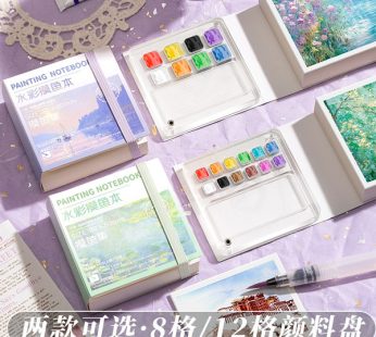 Mini Notebook with Palette