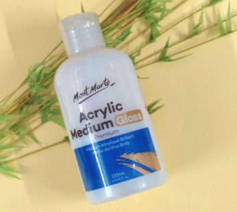Mont Marte Varnish  Acrylic Medium Premium – Gloss 135ml