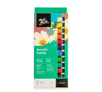 Mont Marte Acrylic Paints Signature 12pc x 12ml