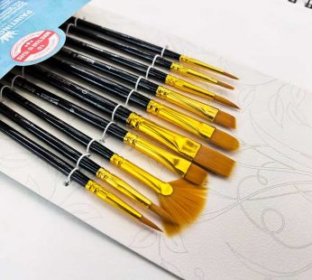 Keep Smiling Mix Brush Set (Black)