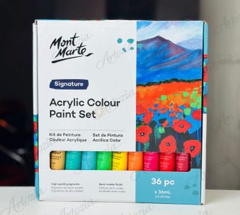 Mont Marte Acrylic Colour Paint Set Signaturec 36pis x 36ml Global