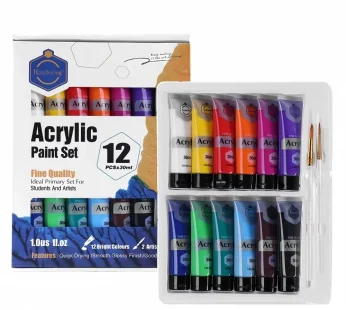 Keep smiling Acrylic Colour Set 30ml 12pis