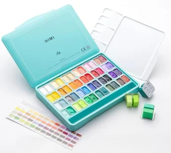 HIMI Twin Cup Jelly Gouache Paint Set 12ml 48 Colors