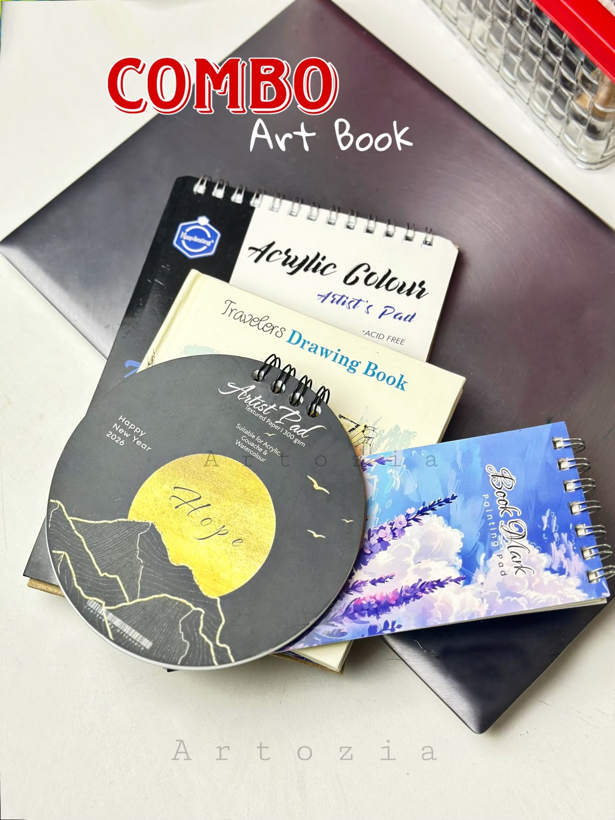 Art Book Combo 4 Pis Combo Artist Pad