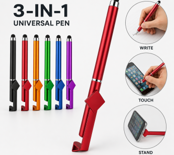 3 In 1 Multi-Function Touch Screens Stylus Pen