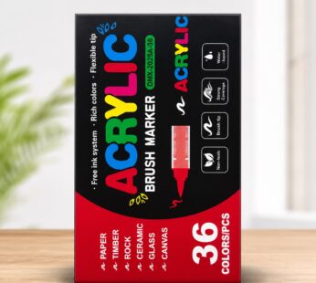 Acrylic Brush Marker  24 pis